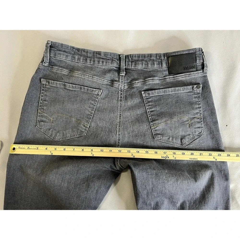 MAVI Mens MATT‎ Relaxed Straight Leg Stretch Denim Gray Jean 36W X 29.5